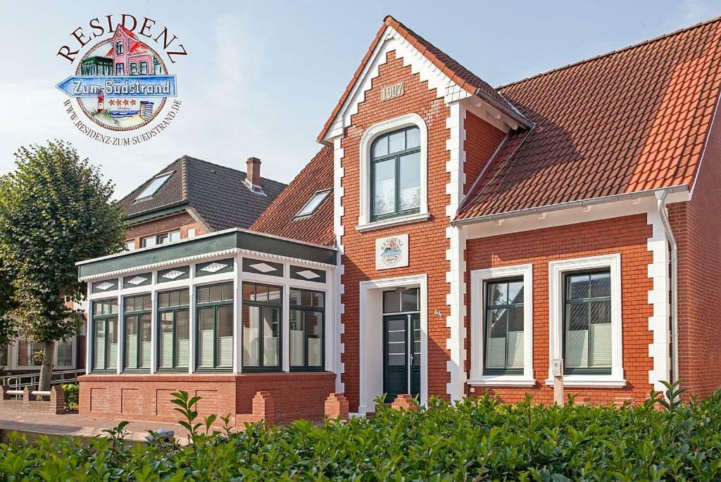 Residenz Zum Suedstrand/Levke Borkum Dış mekan fotoğraf